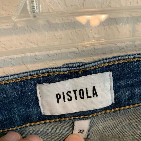 Pistola High Rise Skinny Jeans Medium Wash Size 32 - Picture 5 of 8
